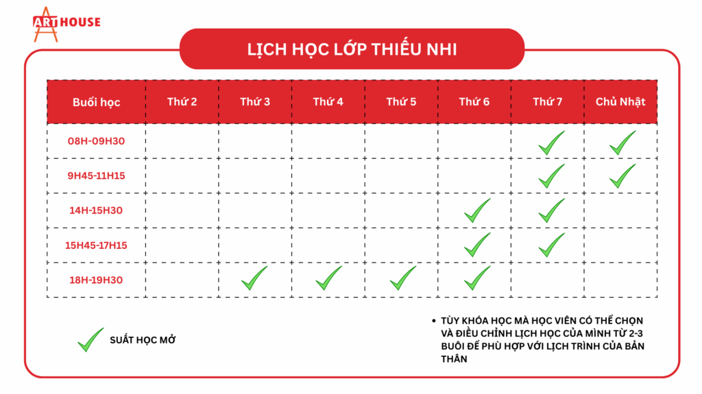 giờ học linh hoạt