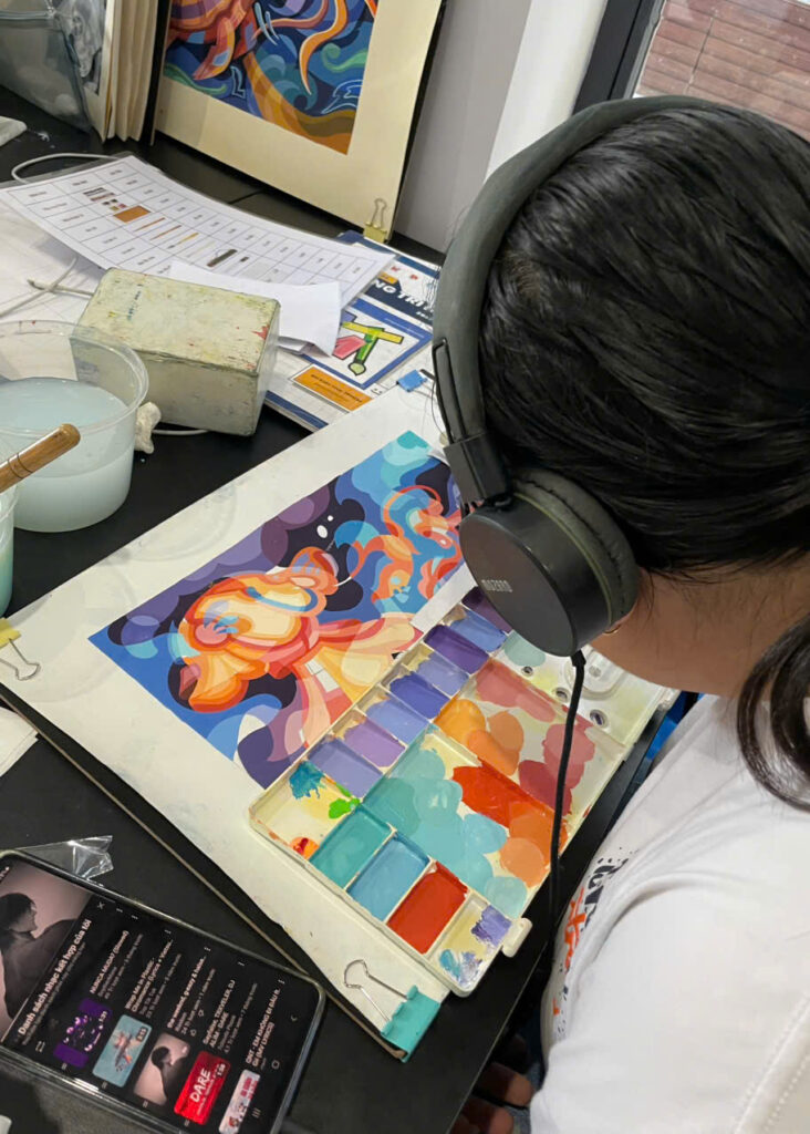 Workshop mỹ thuật cuối tuần