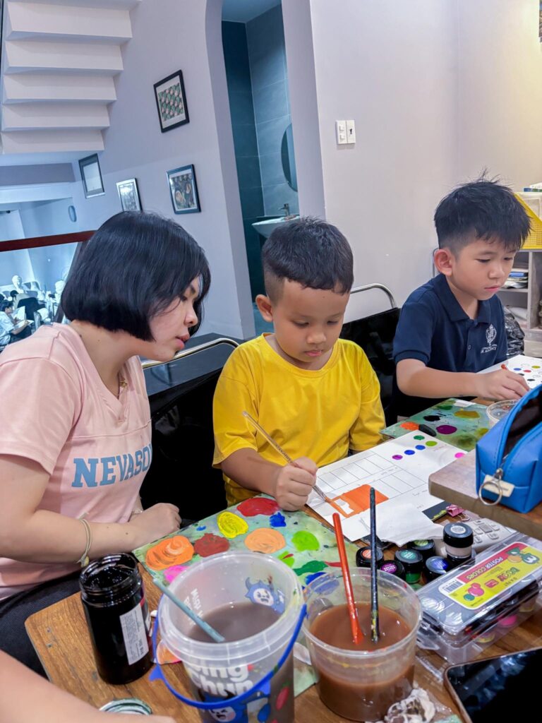 Workshop mỹ thuật cuối tuần