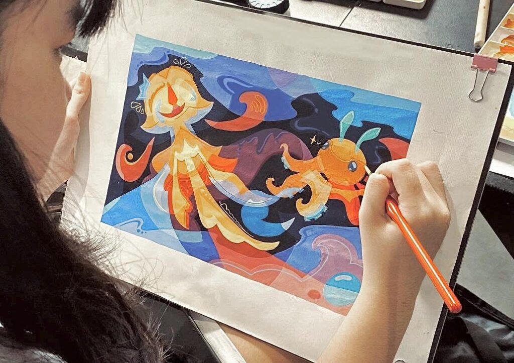 Workshop mỹ thuật cuối tuần