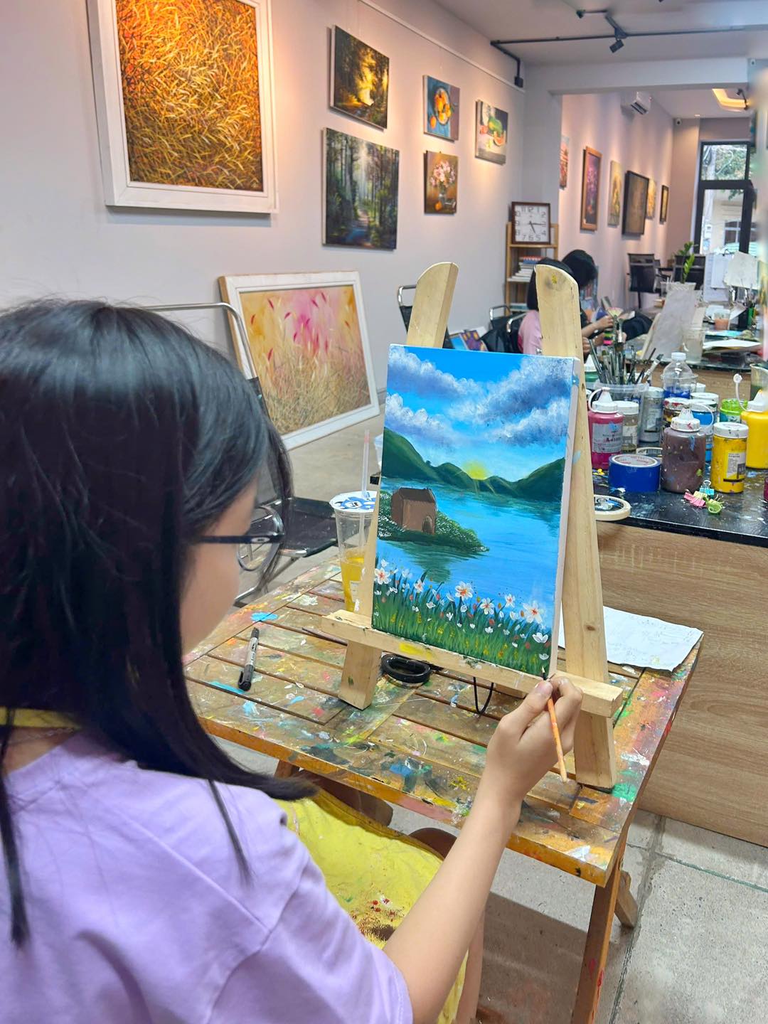 Workshop mỹ thuật cuối tuần