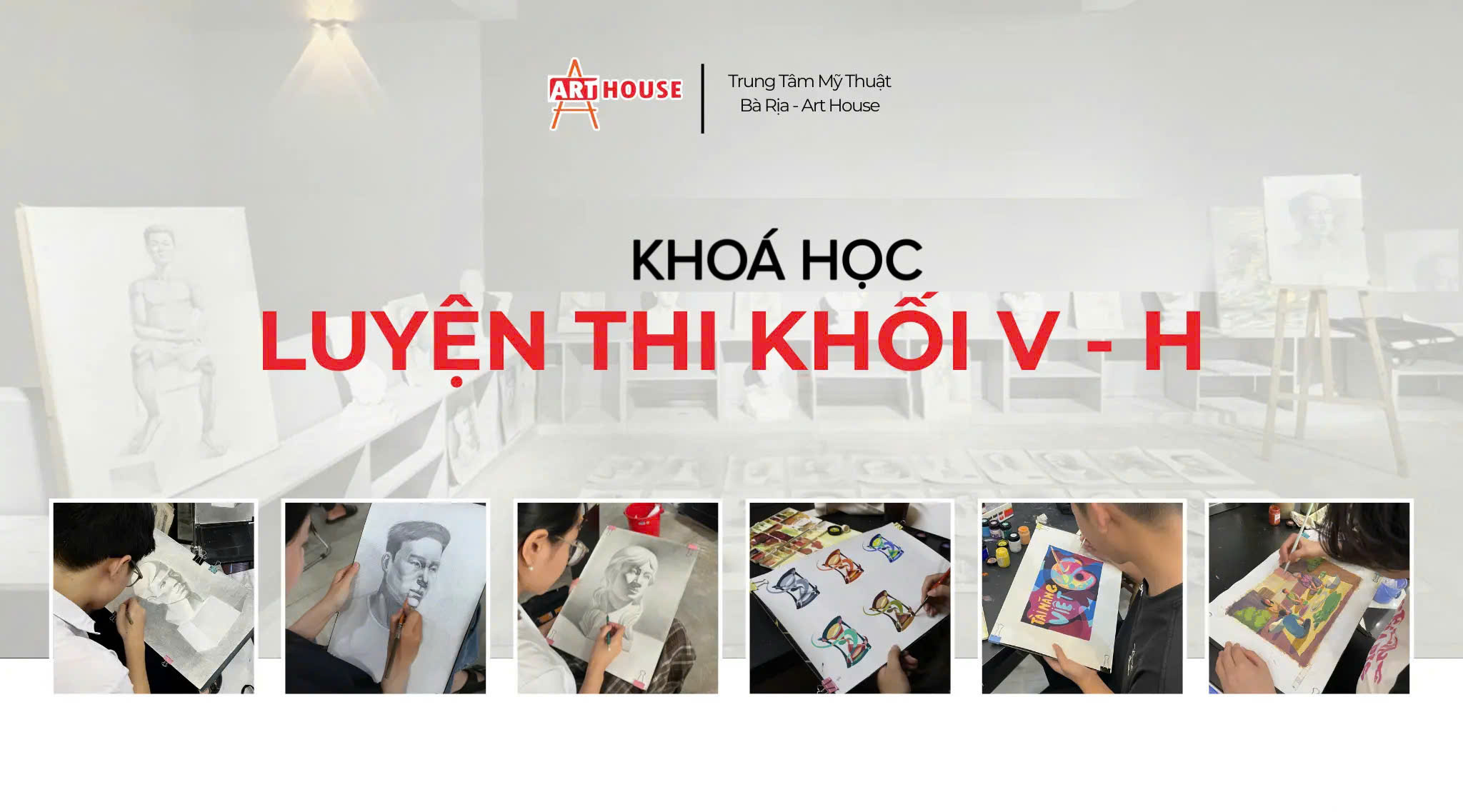 Luyện thi mỹ thuật tại Bà Rịa